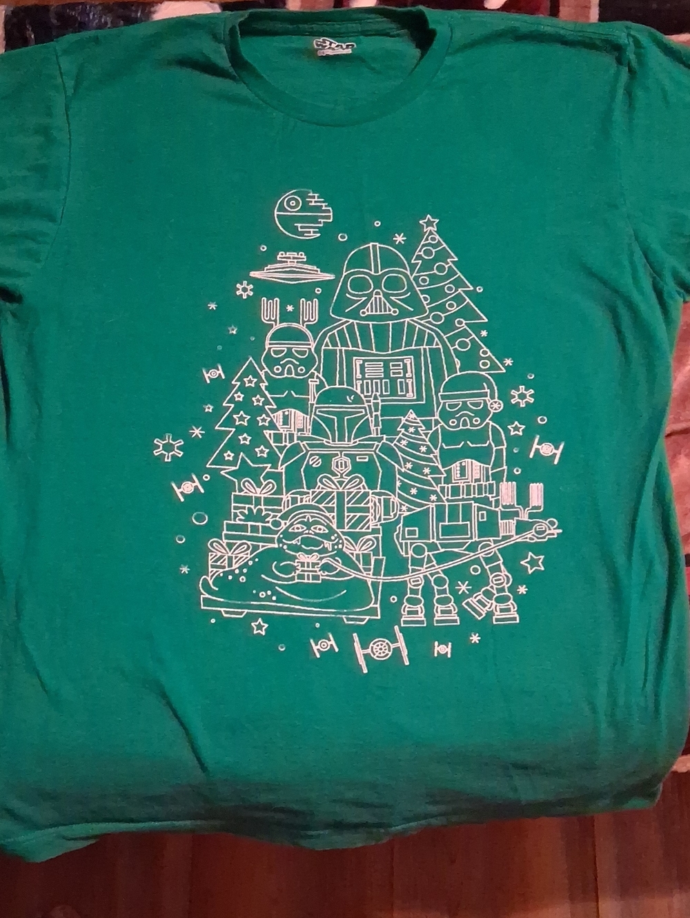 Star Wars Green Logo Tee